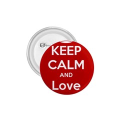 Keep Calm And Love Music 5739 1 75  Button by SuperFunHappyTime