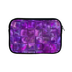 Purple Squares Apple iPad Mini Zippered Sleeve