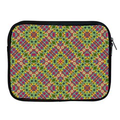 Multicolor Geometric Ethnic Seamless Pattern Apple Ipad Zippered Sleeve by dflcprints