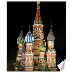 Saint Basil s Cathedral  Canvas 8  X 10  (unframed) by anstey