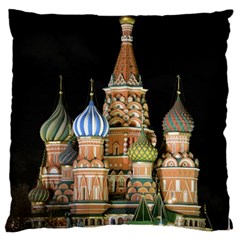 Saint Basil s Cathedral  Large Cushion Case (two Sided)  by anstey