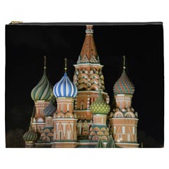 Saint Basil s Cathedral  Cosmetic Bag (xxxl) by anstey