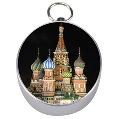 Saint Basil s Cathedral  Silver Compass by anstey