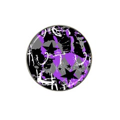 Purple Scene Kid Golf Ball Marker 10 Pack (for Hat Clip) by ArtistRoseanneJones