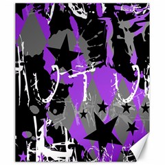 Purple Scene Kid Canvas 20  X 24  (unframed) by ArtistRoseanneJones