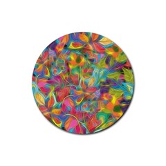 Colorful Autumn Drink Coasters 4 Pack (round) by KirstenStar