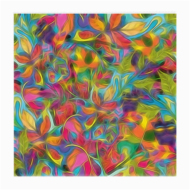 Colorful Autumn Glasses Cloth (Medium, Two Sided)
