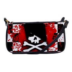 Emo Skull Evening Bag by ArtistRoseanneJones