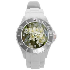 Spring Flowers Plastic Sport Watch (large) by anstey