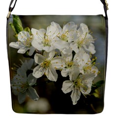 Spring Flowers Flap Closure Messenger Bag (small)