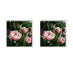 Tulips Cufflinks (square)