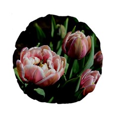 Tulips Standard 15  Premium Round Cushion  by anstey