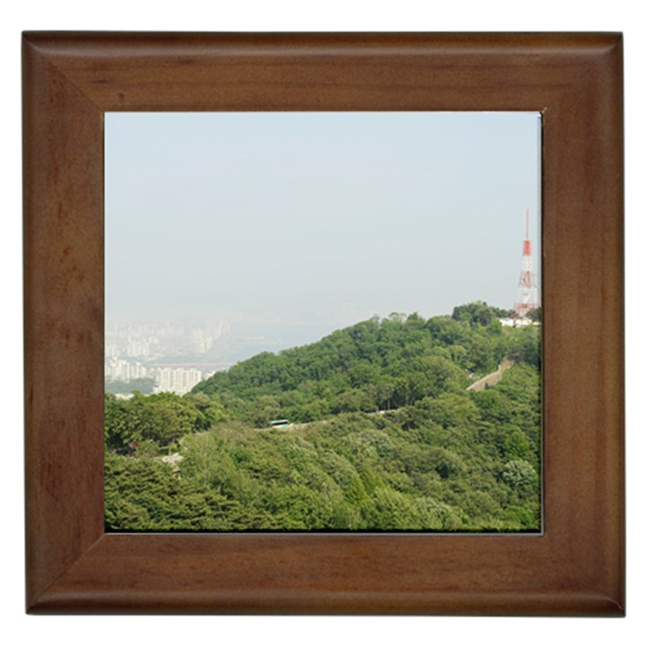 Seoul Framed Ceramic Tile