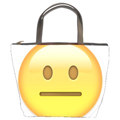 Neutral Face  Bucket Handbag by Bauble