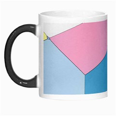 Colorful Pastel Shapes Morph Mug by LalyLauraFLM