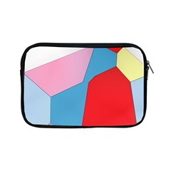 Colorful Pastel Shapes Apple Ipad Mini Zipper Case by LalyLauraFLM