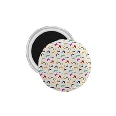 Mustaches 1 75  Button Magnet