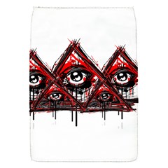 Red White Pyramids Removable Flap Cover (s) by teeship