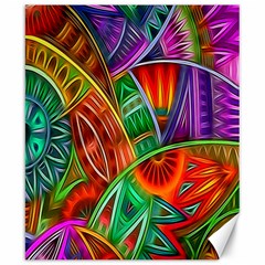 Happy Tribe Canvas 8  X 10  (unframed) by KirstenStar