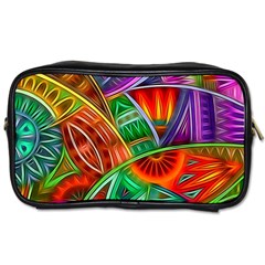 Happy Tribe Travel Toiletry Bag (two Sides) by KirstenStar