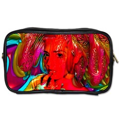 Mardi Gras Travel Toiletry Bag (one Side) by icarusismartdesigns