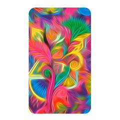 Colorful Floral Abstract Painting Memory Card Reader (rectangular) by KirstenStar