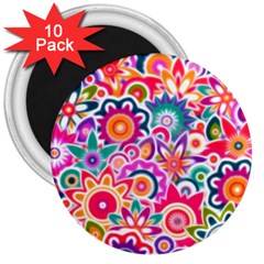 Eden s Garden 3  Button Magnet (10 Pack) by KirstenStar