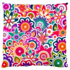 Eden s Garden Large Cushion Case (single Sided)  by KirstenStar