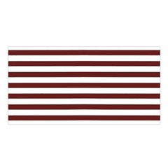 Marsala Stripes Satin Shawl