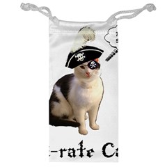 Pi-rate Cat Jewelry Bag by brainchilddesigns