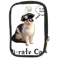 Pi-rate Cat Compact Camera Leather Case by brainchilddesigns
