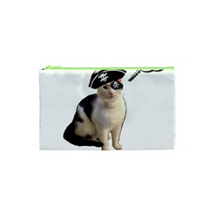 Pi-rate Cat Cosmetic Bag (xs) by brainchilddesigns