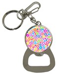 Candy Color s Circles Bottle Opener Key Chain Front