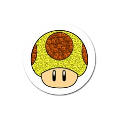 Really Mega Mushroom Magnet 3  (Round)