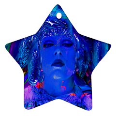 Organic Connection Star Ornament (two Sides) by icarusismartdesigns