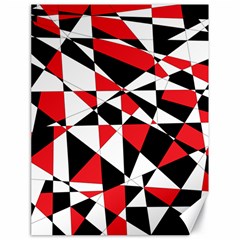 Shattered Life Tricolor Canvas 18  X 24  (unframed) by StuffOrSomething