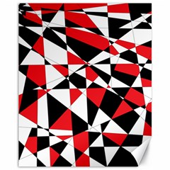 Shattered Life Tricolor Canvas 11  X 14  (unframed) by StuffOrSomething