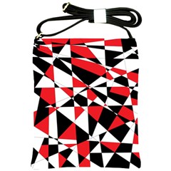 Shattered Life Tricolor Shoulder Sling Bag by StuffOrSomething