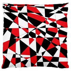 Shattered Life Tricolor Large Flano Cushion Case (one Side) by StuffOrSomething