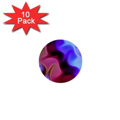 Rippling Satin 1  Mini Button (10 Pack) by KirstenStar