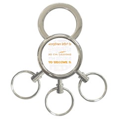 Howarts Letter 3-ring Key Chain by empyrie