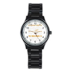 Howarts Letter Sport Metal Watch (black) by empyrie