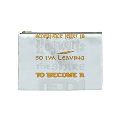 Howarts Letter Cosmetic Bag (medium) by empyrie