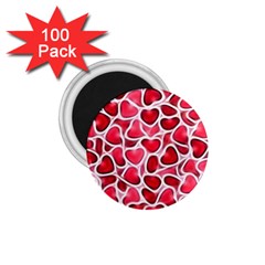 Candy Hearts 1.75  Button Magnet (100 pack)