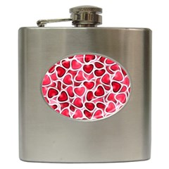 Candy Hearts Hip Flask