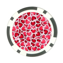 Candy Hearts Poker Chip