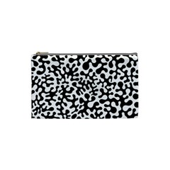 Black And White Blots Cosmetic Bag (small) by KirstenStar