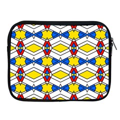 Colorful rhombus chains Apple iPad 2/3/4 Zipper Case