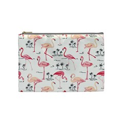 Flamingo Pattern Cosmetic Bag (medium)  by Contest580383