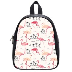 Flamingo Pattern School Bags (small) 